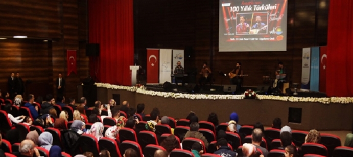 Anadolu’nun 100 Yıllık Türküleri konserine yoğun ilgi
